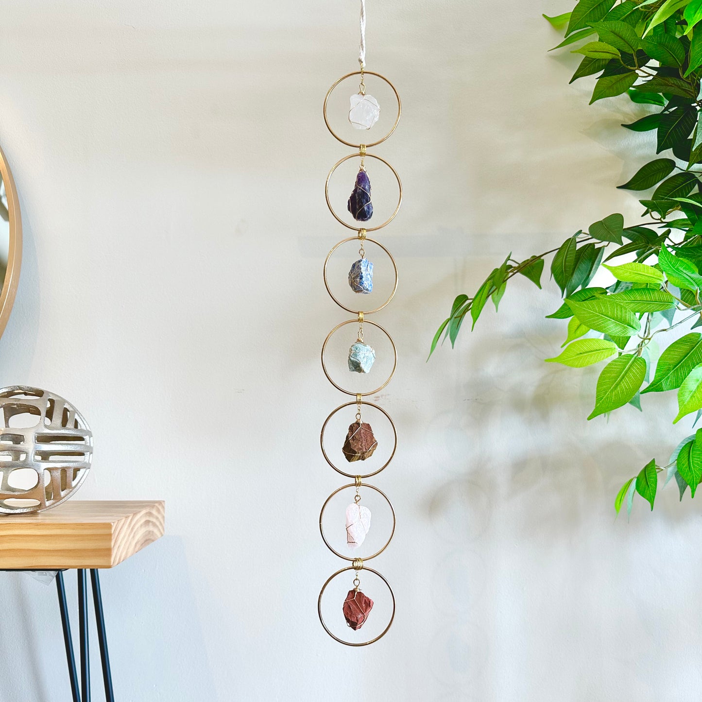 7 Chakra Crystal Hanging