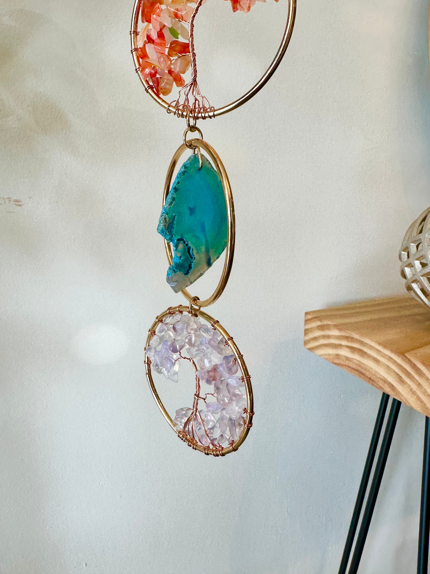 Agathe Crystal Hanging Decor