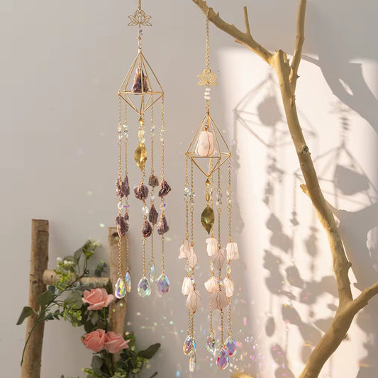 Crystal Suncatchers with Natura Stones