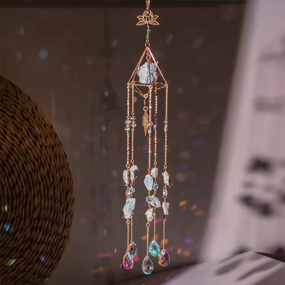 Crystal Suncatchers with Natura Stones