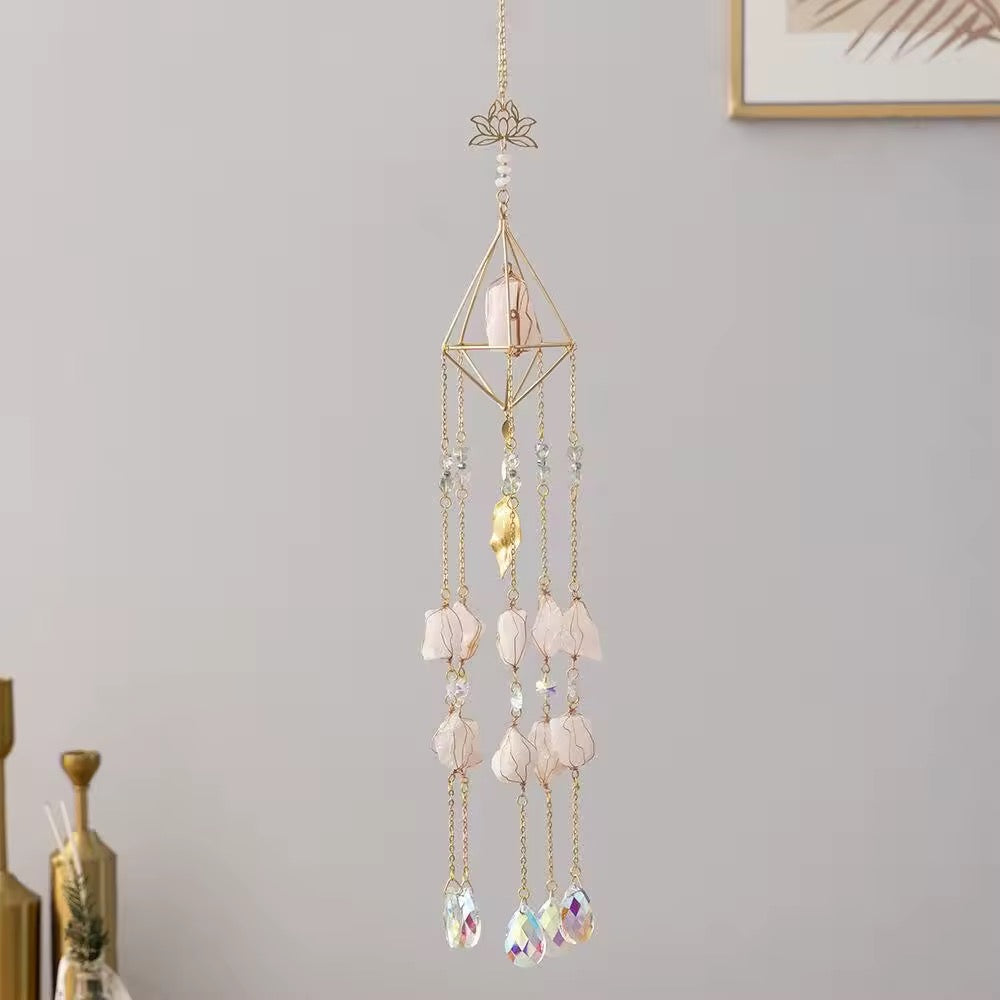 Crystal Suncatchers with Natura Stones