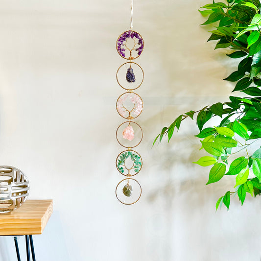 Tree Of Life Crystal Suncatcher