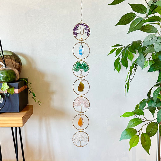 Agate Crystal Suncatcher