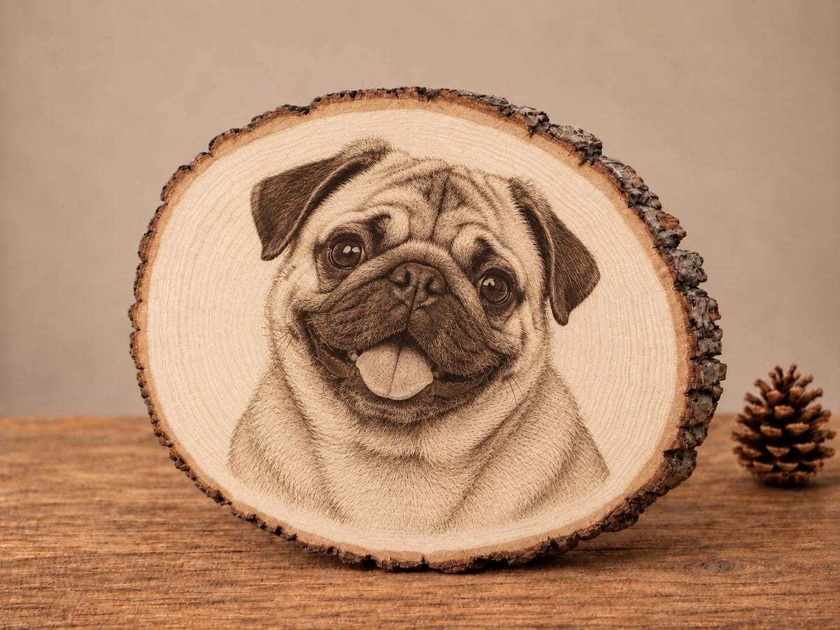 Personalized Wood Photo Engraving