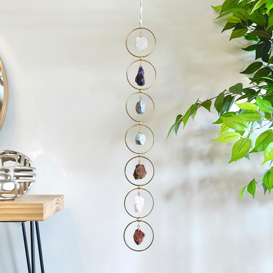 7 Chakra Crystal Hanging