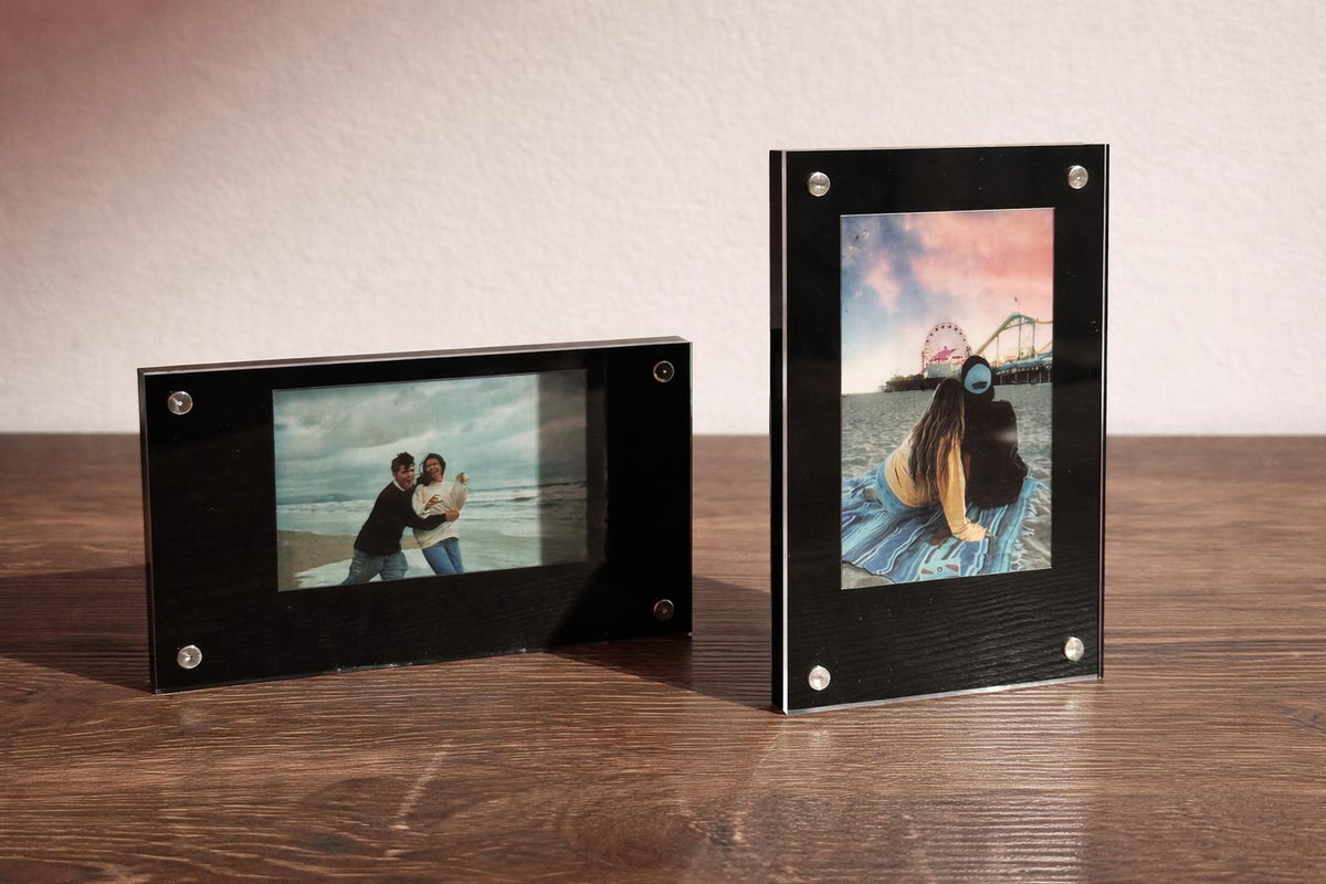 Personalized Acrylic Photo Frame, Valentine’s Day Gift, Custom Couple Picture, Anniversary Home Decor