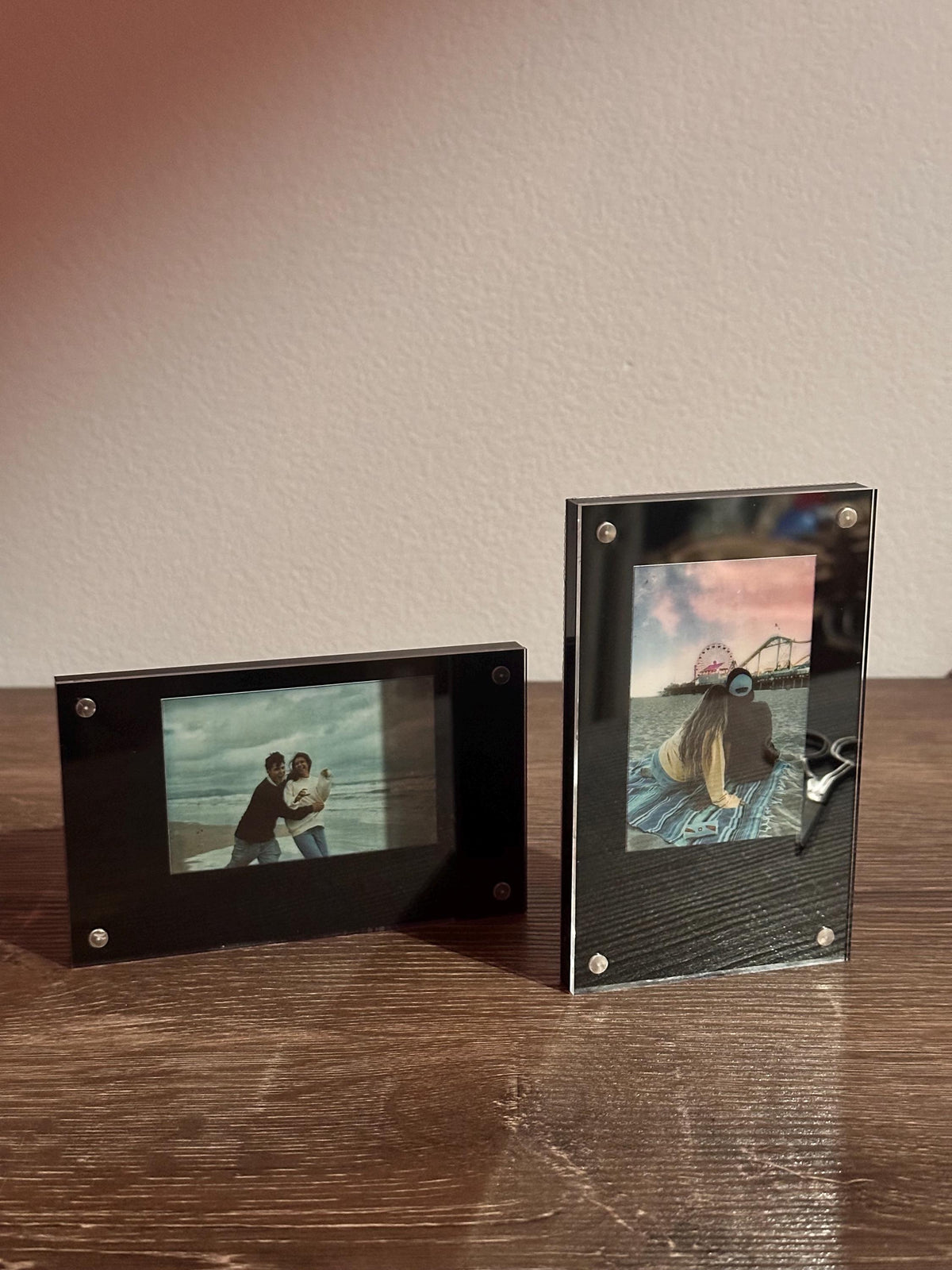Personalized Acrylic Photo Frame, Valentine’s Day Gift, Custom Couple Picture, Anniversary Home Decor